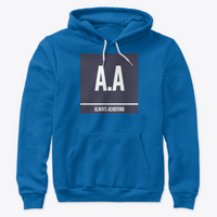 Always Achieving Blue Logo Hoodies