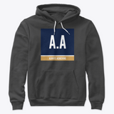 Always Achieving Multi-Color Logo Hoodies